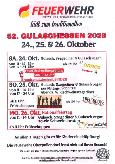 Plakat mit Termin und Details