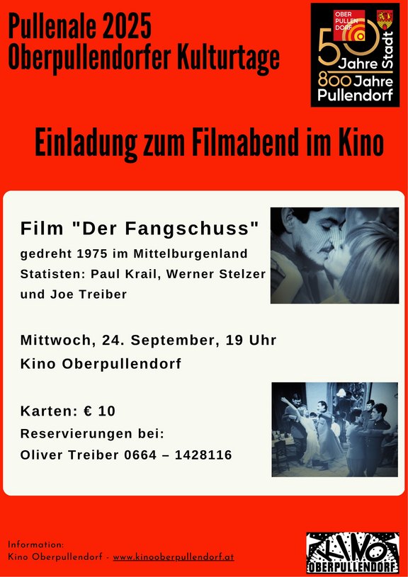 [Translate to Ungarisch:] Plakat mit Termin und Details und Bildern