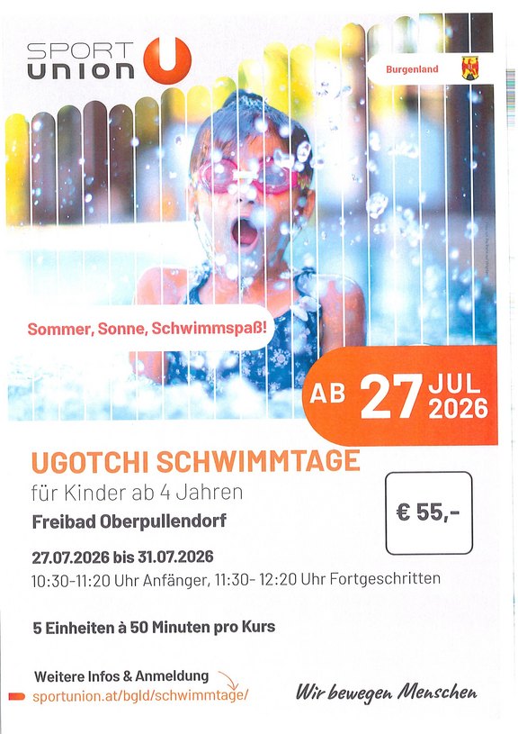 Plakat mit Termin und Details