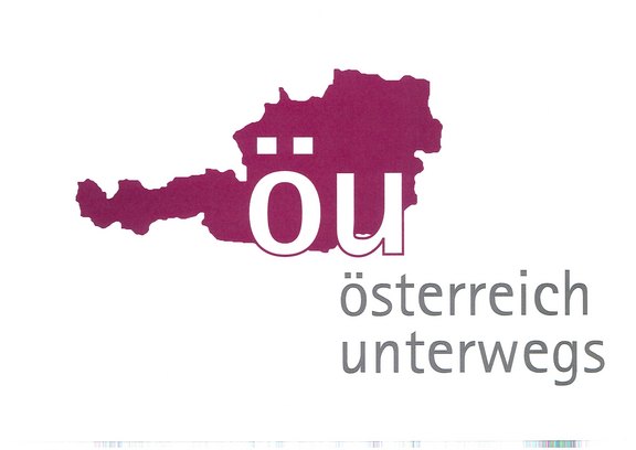 Grafik Österreich in magenta Grafik Österreich in magenta