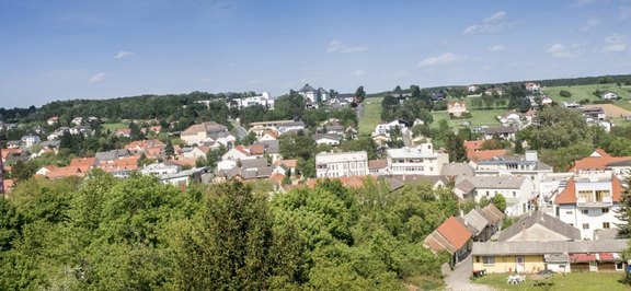 Oberpullendorf felső nézete