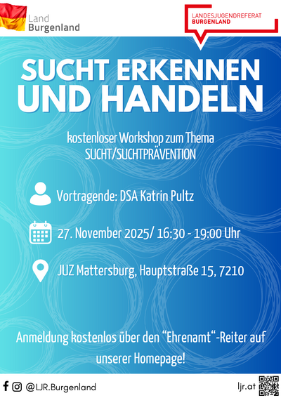 [Translate to Ungarisch:] blaues Plakat mit Termin und Details