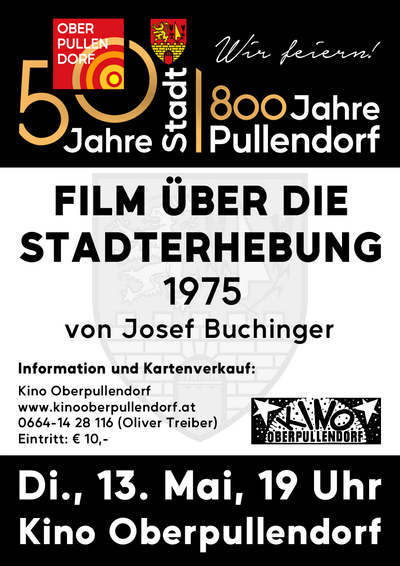 Plakat mit Termin