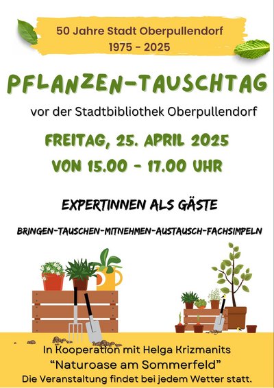 Plakat mit Termin und Details