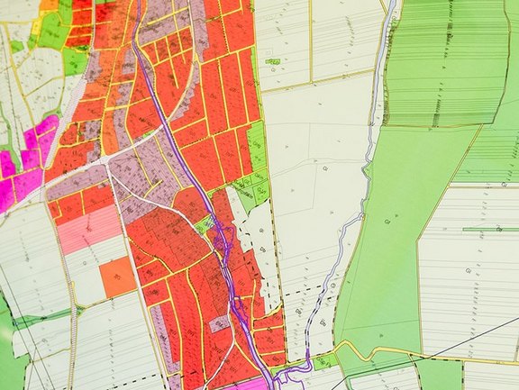 Területrendezési terv Oberpullendorf