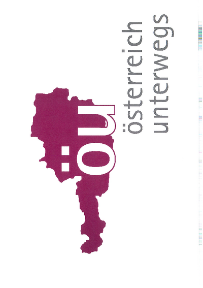 Logo in Österreichform magentafärbig