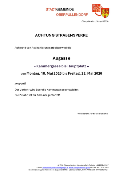 Plakat mit Termin und Details