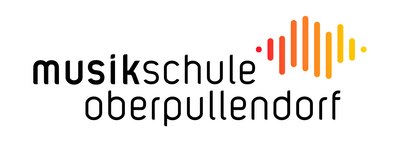 Schriftzug mit rot-orange-gelben Stäben Schriftzug mit rot-orange-gelben Stäben