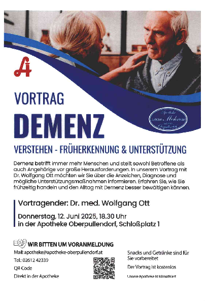 Plakat mit Termin und Details