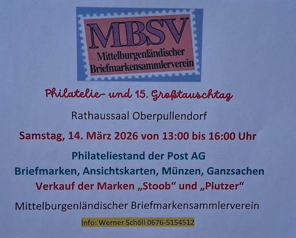 hellblaues Plakat mit Termin und Details