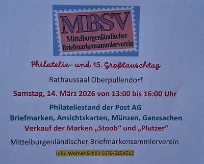 hellblaues Plakat mit Termin und Details