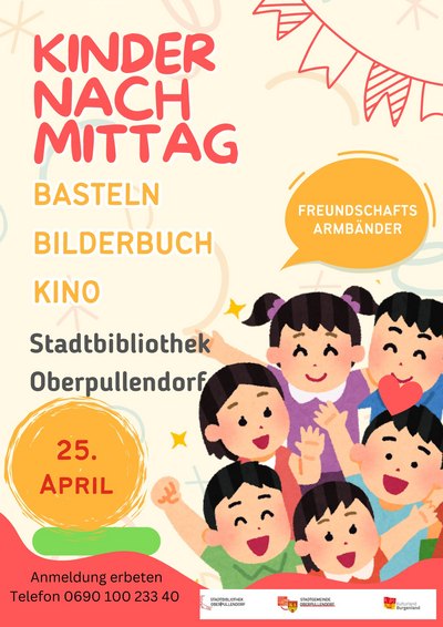 Plakat mit Termin und Abbildung Kinder