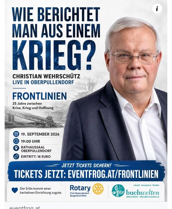 Plakat mit Termin und Details, Bild vom Vortragenden Plakat mit Termin und Details, Bild vom Vortragenden