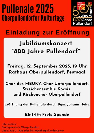 Plakat mit Termin und Details 
