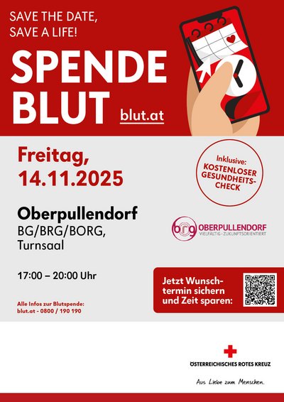Plakat mit Termin und Details