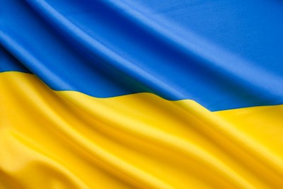 Ukraine Flagge